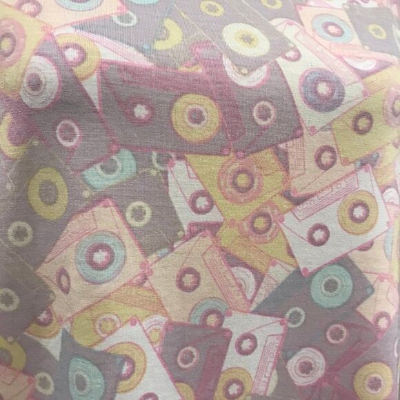 LulaRoe Irma cassette print tunic top - Picture 3 of 10